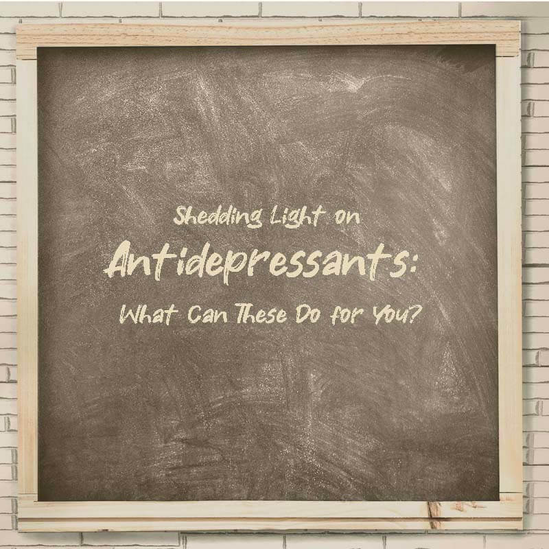 Shedding Light on Antidepressants